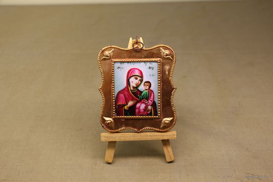 Паломническая Икона Божья Матерь Иверская. Распродажа коллекции вещей. С РУБЛЯ! АУКЦИОН!