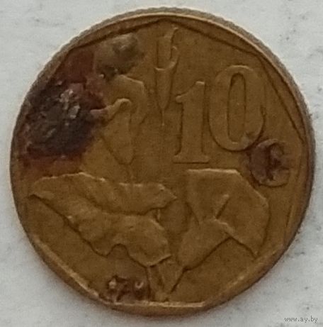 ЮАР 10 центов 1991 г.