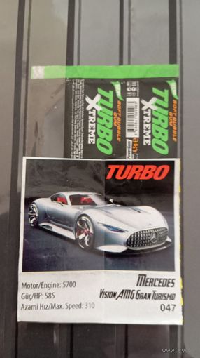 ВКЛАДЫШ И ОБЁРТКА turbo Xtreme 2025 г ТУРЦИЯ