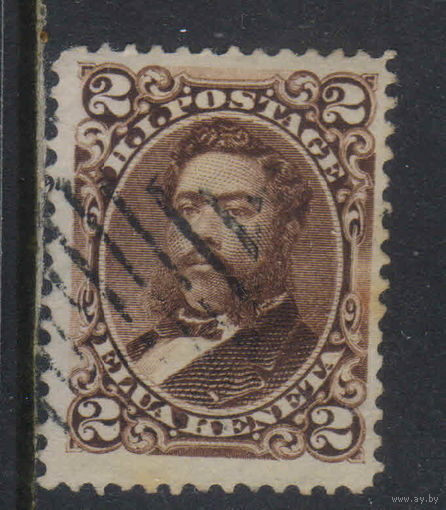Гавайи Кор 1871 Калакауа I Стандарт #20