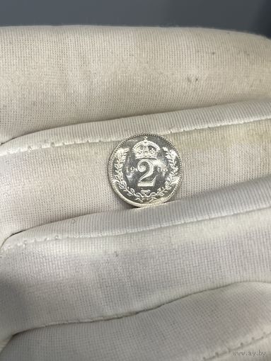 2 пенни 1908 PL маунди ! ярчайшая , без изъянов !! идеал . видео