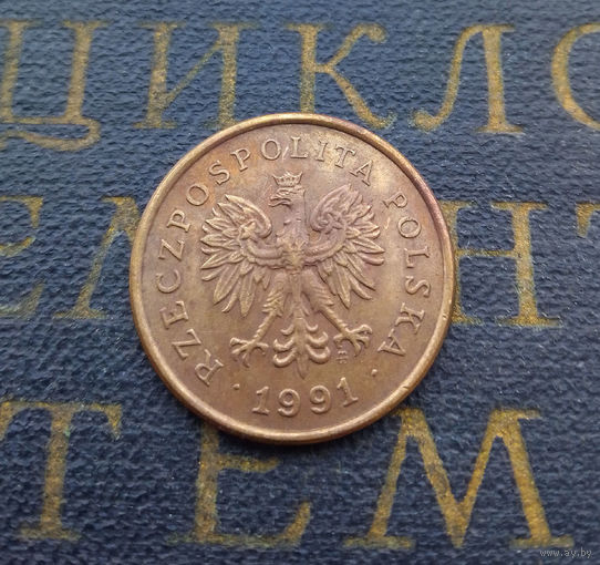 5 грошей 1991 Польша #18