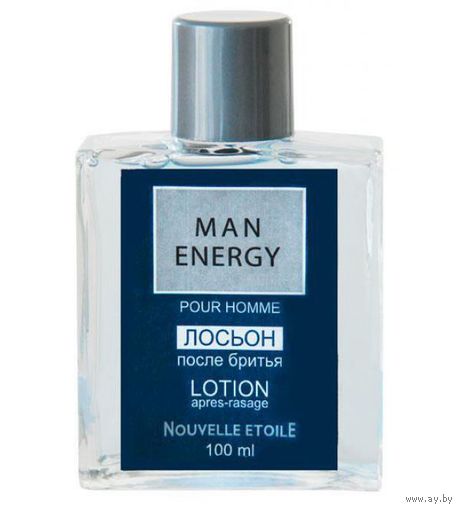 НОВАЯ ЗАРЯ Энергия Мужчины (Man Energy) Лосьон после бритья (After-shave lotion) 100мл