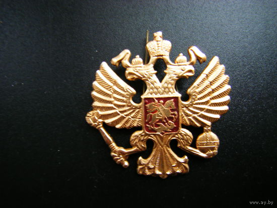 Кокарда РФ.