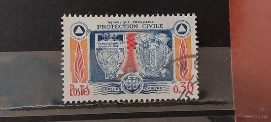 РАСПРОДАЖА ФРАНЦИЯ 1963г. Полная серия. Гаш.