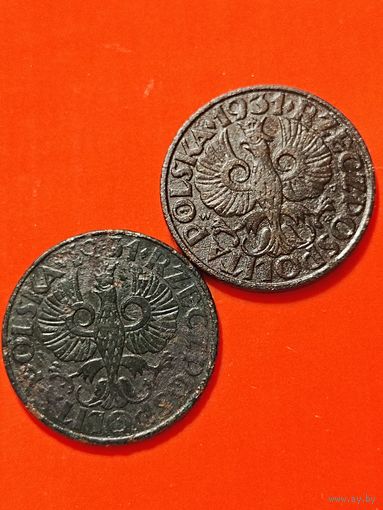 Польша II Республика (1919-1939) 2 гроша 1931г., без мц.