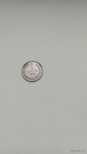 ЛАТВИЯ 1 лат 1924 год
