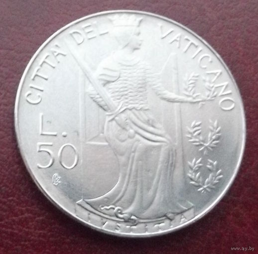 Ватикан. 50 лир 1979