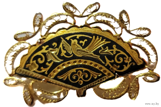 Винтажная брошь, Испания от Midas of Toledo
