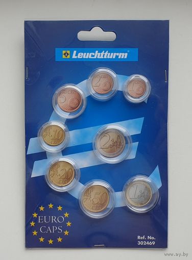 Капсулы под годовой набор монет Евросоюза. Leuchtturm. (6)