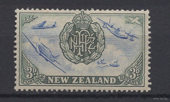 Новая Зеландия / New Zealand 1946 * 3d, Победа, Авиация, марка из серии