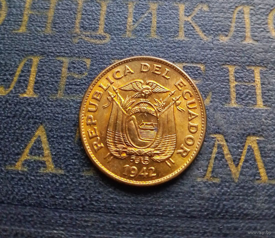 20 сентаво 1942 Эквадор #01 aUNC
