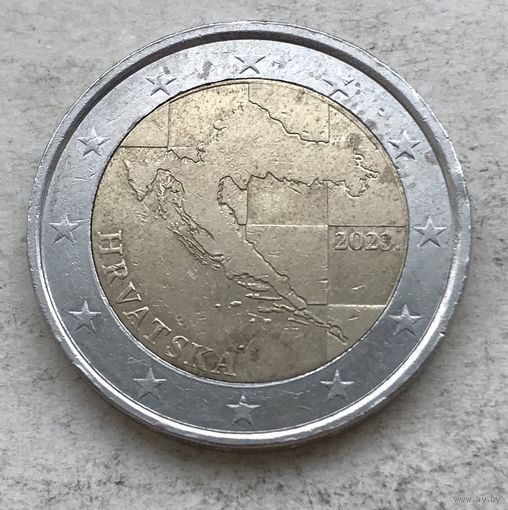 Хорватия 2 евро 2023