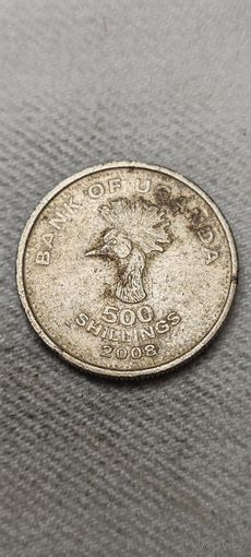 Уганда 500 шиллинг 2008