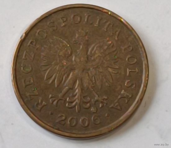 Польша. 2 гроша 2006 года.