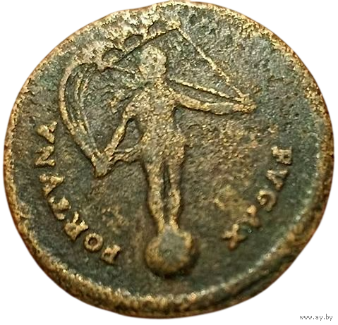 Игровые (карточные) деньги. Швеция 1730 г. Fvgax Fortvna. Den som har lycka. Редкий токен.