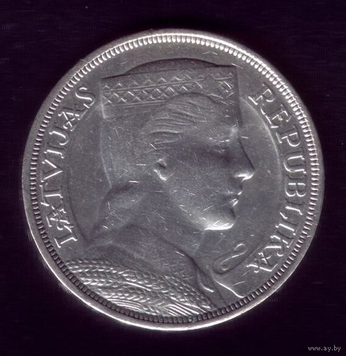 5 Лат 1931 год Латвия