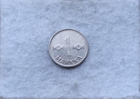 Werty71 Финляндия 1 марка 1962