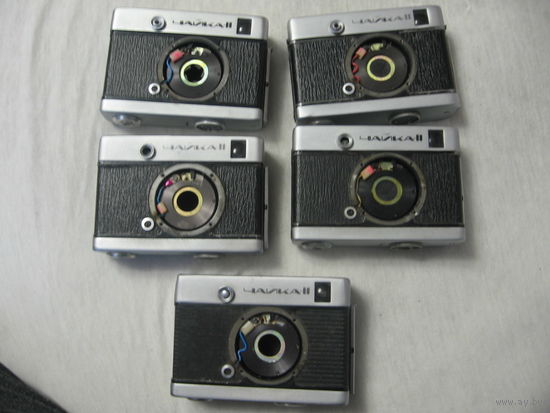 Фотоапрарат Чайка-II, тушка, 5 штук одним лотом