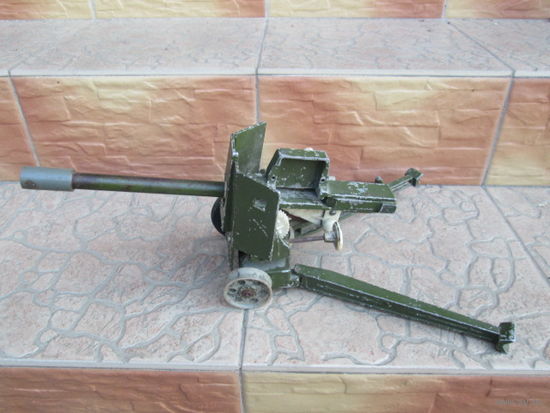 Статуэтка "Пушка большая". Не частая. Металл.