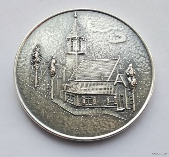 Нидерланды. Город Леерсум 1279-1979. Серебро.