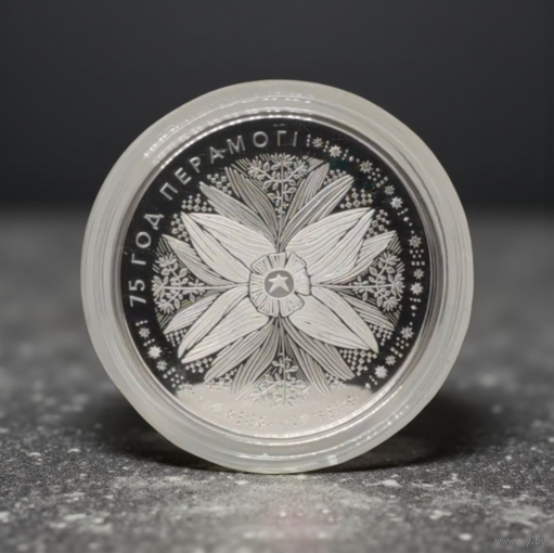 75 лет Победы советского народа в Великой Отечественной войне,  20 рублей 2012 Ag