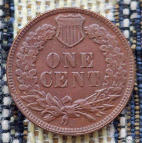 США 1 цент 1887(8) года, Индеец. Предложи свою цену или обмен!