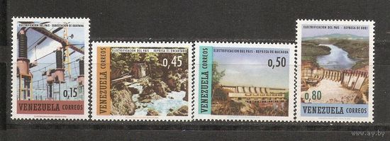Венесуэла 1968 Гидростанции