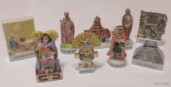 Золото инков. Фарфоровая миниатюра