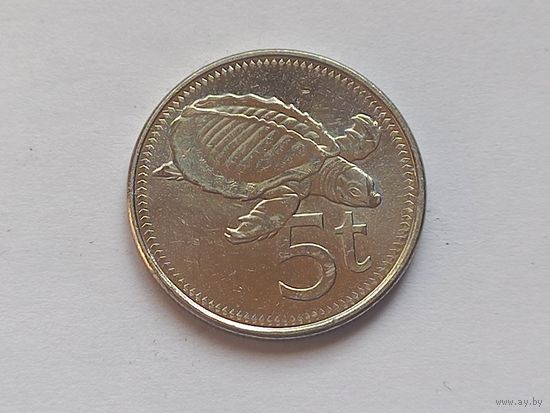 Папуа Новая Гвинея 5 тойя 2009 г.