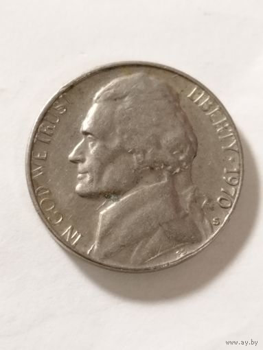 США 5 центов 1970 S