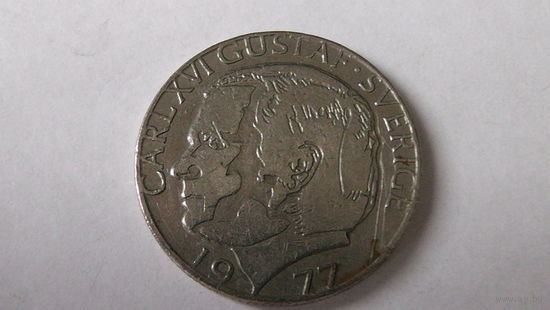 Швеция, 1 крона 1977