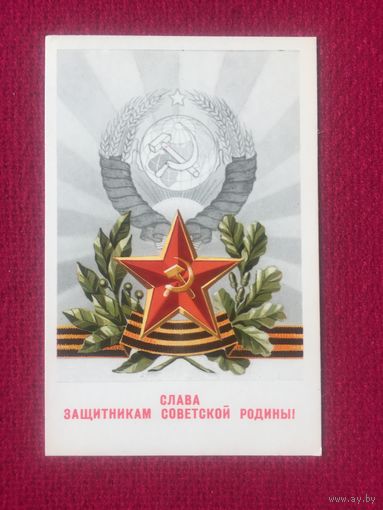 Слава защитникам советской Родины! Мартынов 1972 г.