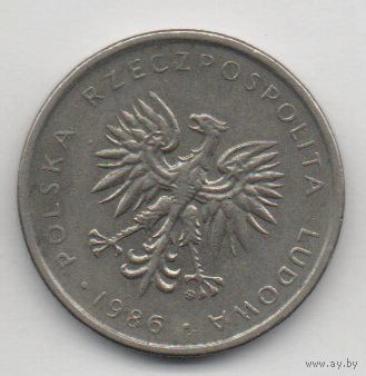 10 злотых 1986 Польша.