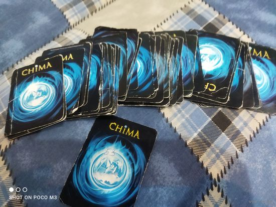 Карточки коллекционные  CHIMA