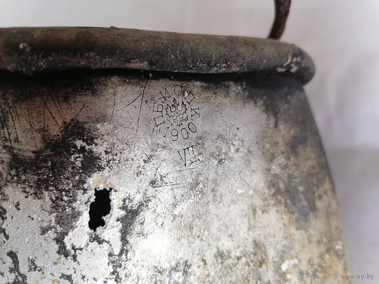 Котелок алюминиевый РИА 1900г Вулканъ