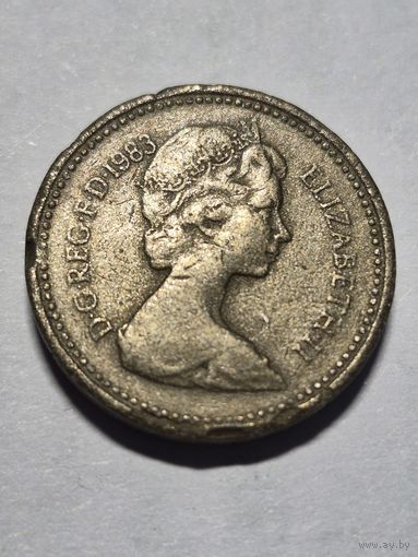 Сборный лот фунтов и фартингов Великобритания. Лот состоит из 3-х монет. Монеты не чищены. 45275