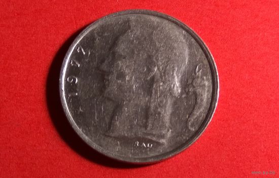 1 франк 1977 - BELGIE. Бельгия.