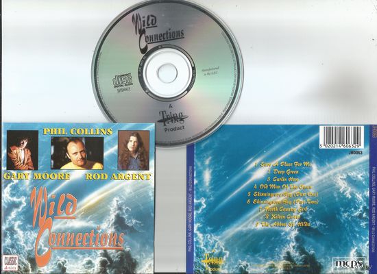 Phil Collins, Gary Moore, Rod Argent - Wild Connections (ENGLAND 1980 CD)
