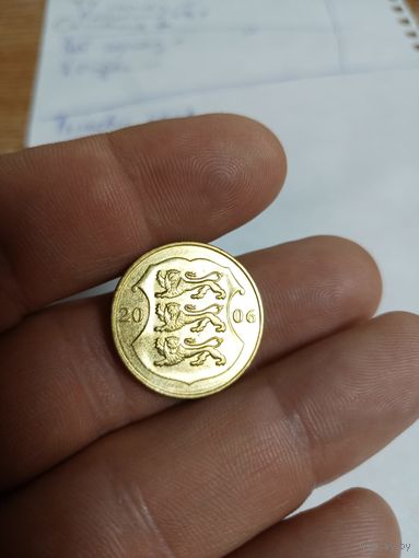 1 крона 2006 Эстония