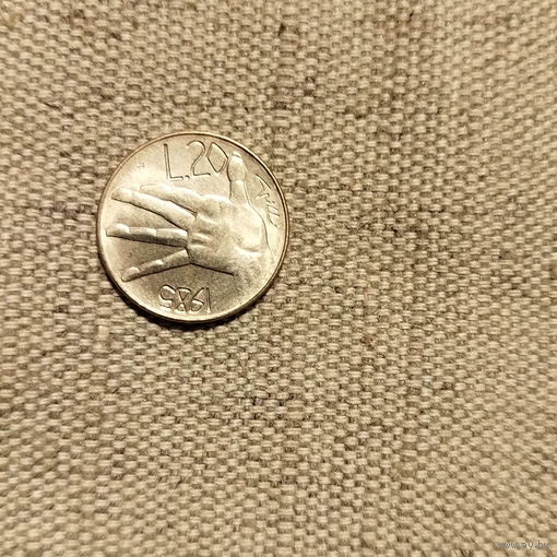 Сан-Марино 20 лир, 1985