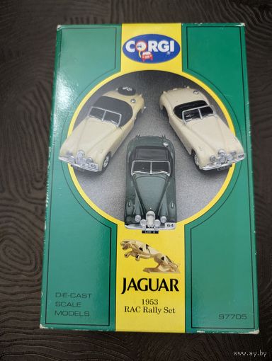 Corgi 97705 Jaguar 1953 RAC Rally Set