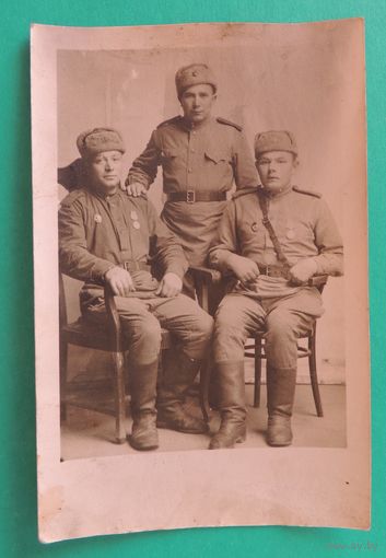 Фото "Солдаты", Вена, 1945 г.