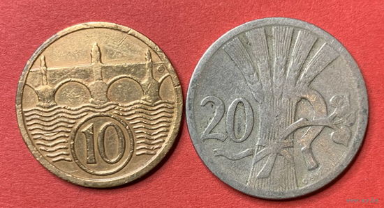 Чехословакия 2 монеты
