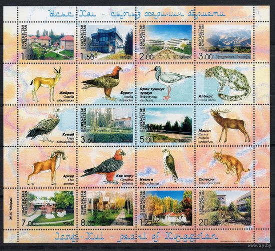 Киргизия 2003. Курорты. Фауна. Природа. Ландшафты. Птицы. Малый лист (133)