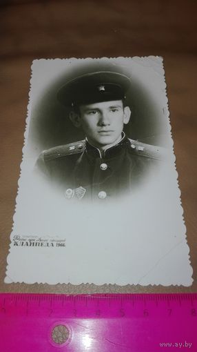 Старое военное фото 1966г