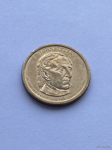 1 доллар, 10-й президент США Джон Тайлер