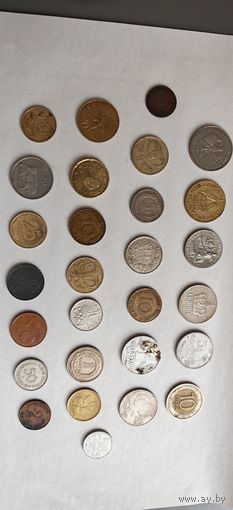 Монеты разных стран и государств сборный лот!