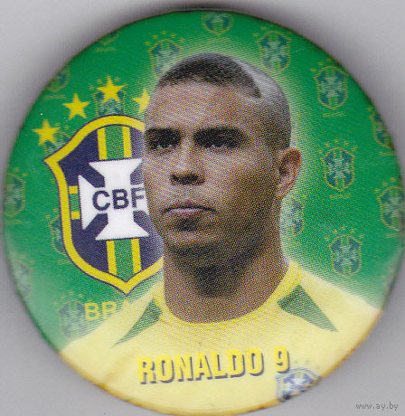 Футбол, Бразилия: Роналдо (Ronaldo).