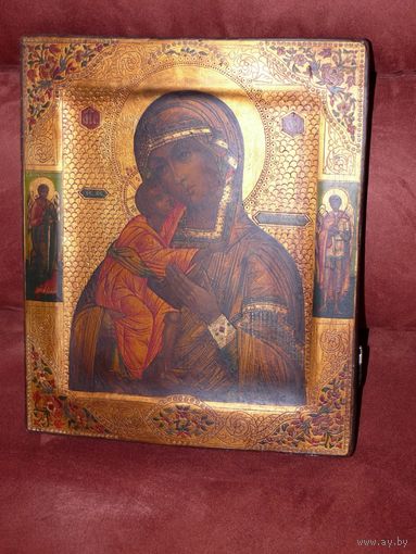 ИКОНА ФЕОДАРОВСКАЯ МАТЕРЬ БОЖЬЯ. КРАСОТА.